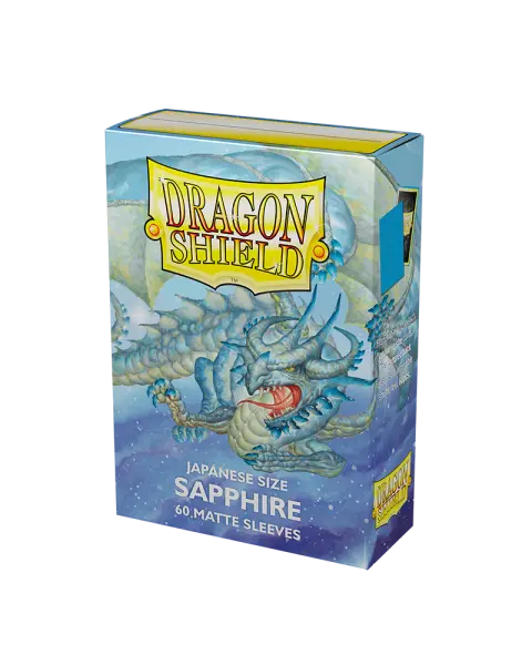 Dragon Shield Matte Japanese Size - Sapphire (60)
