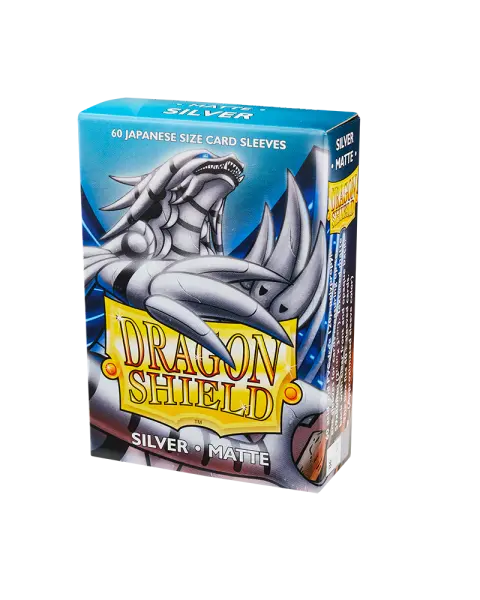 Dragon Shield Matte Japanese Size - Silver (60)