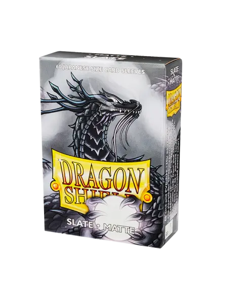 Dragon Shield Matte Japanese Size - Slate (60 ct.) In Box