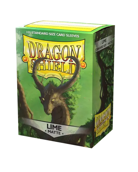 Dragon Shield Matte - Lime (100 ct. in box) [ Pre-order ]