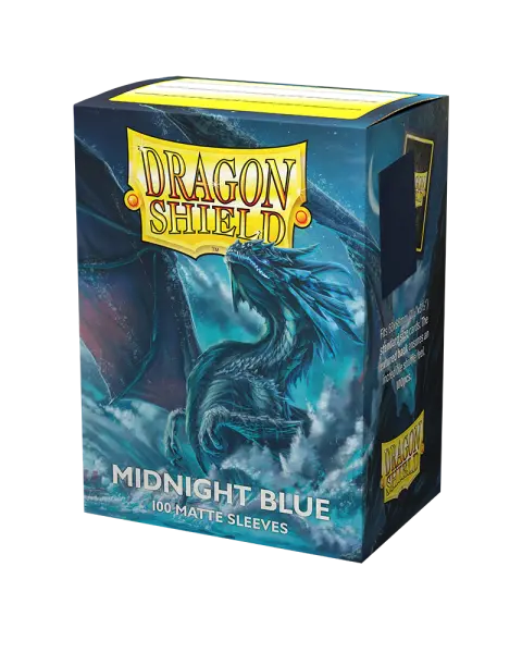 Dragon Shield Matte - Midnight Blue (100)