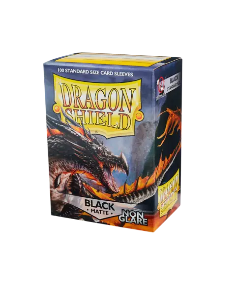 Dragon Shield Matte NonGlare - Black (100 ct.) In Box [ Pre-order ]