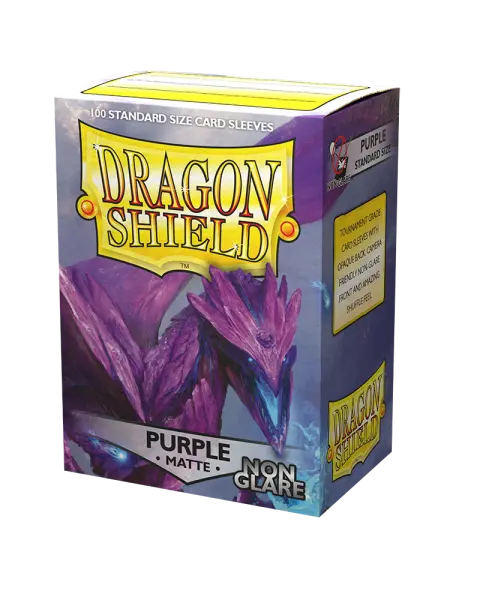 Dragon Shield Matte NonGlare - Purple (100 ct.) In Box [ Pre-order ]