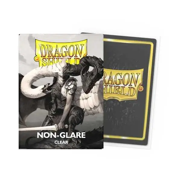Dragon Shield Matte NonGlare Sleeves Standard Size - Clear V2 (100)