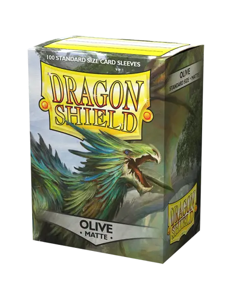 Dragon Shield Matte - Olive (100)