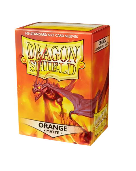 Dragon Shield Matte - Orange (100)