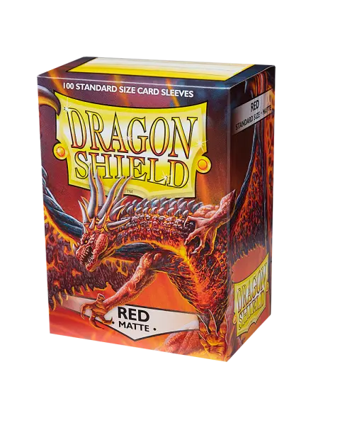 Dragon Shield Matte - Red (100)