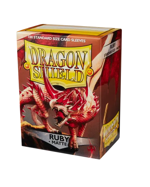 Dragon Shield Matte - Ruby (100)