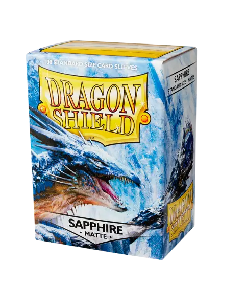 Dragon Shield Matte - Sapphire (100)