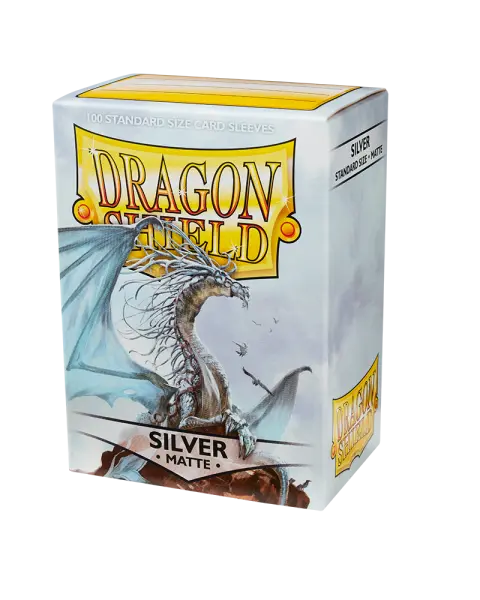 Dragon Shield Matte - Silver (100)
