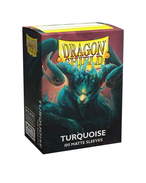 Dragon Shield Matte - Turquoise (100)