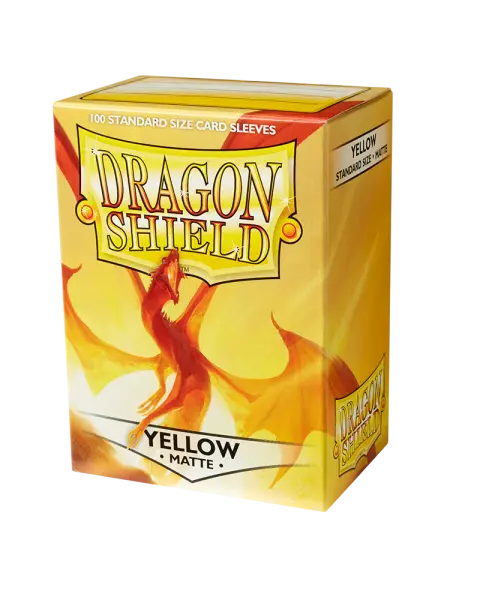Dragon Shield Matte - Yellow (100)