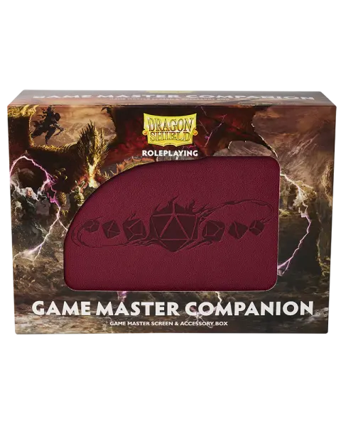 Dragon Shield Roleplaying Game Master Companion - Blood Red