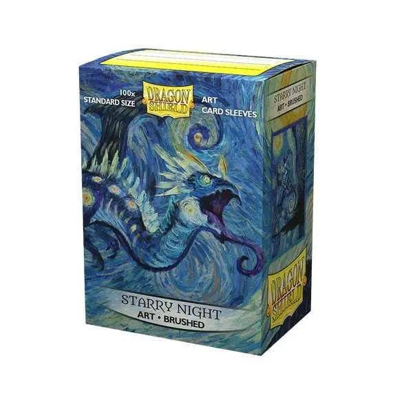 Dragon Shield Standard Size Brushed Art Sleeves - Starry Night (100)