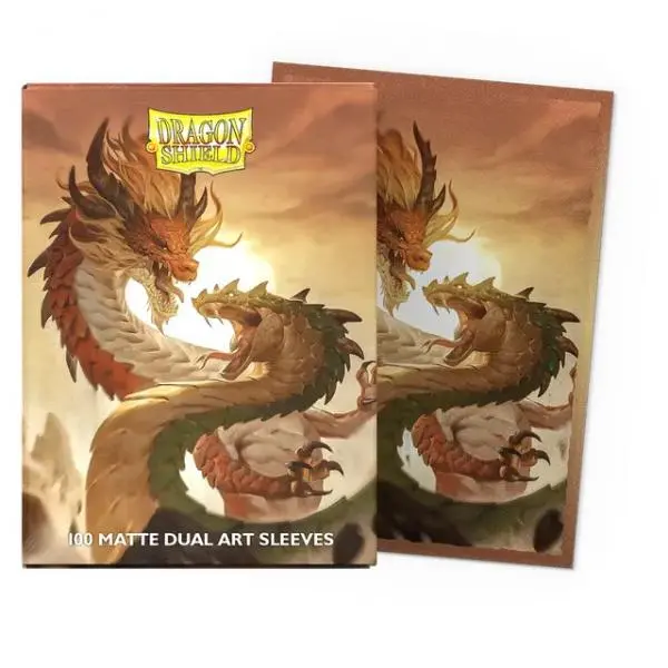 Dragon Shield Wood Snake 2025 Matte Dual Art Sleeves - Standard Size (100)