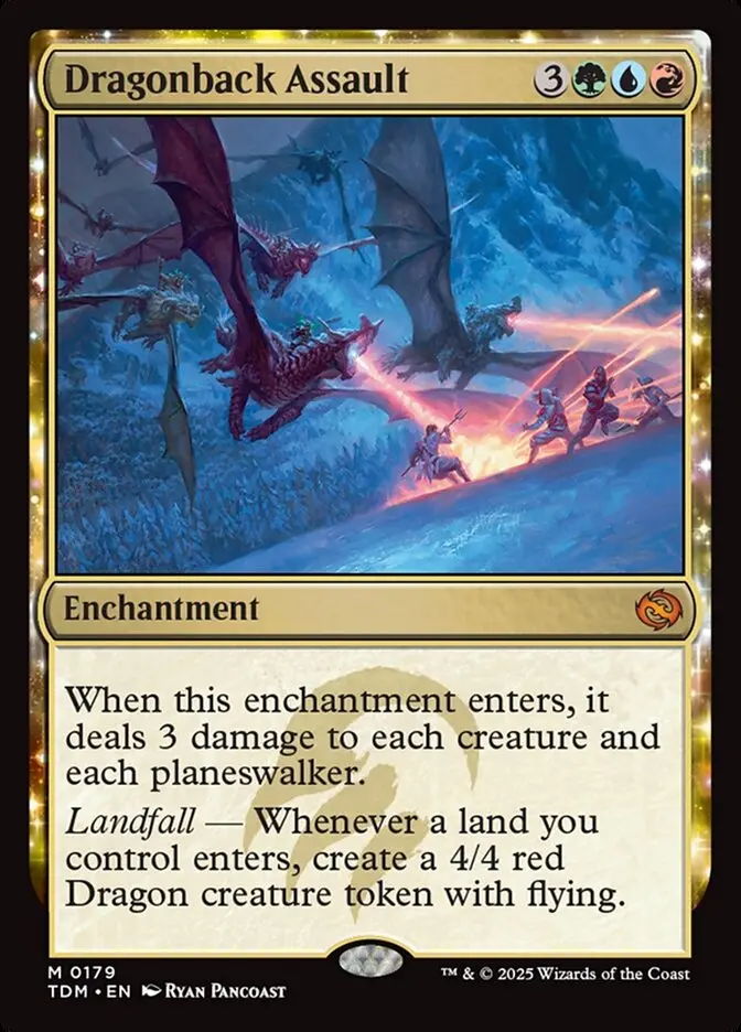 Dragonback Assault Tarkir Dragonstorm #179