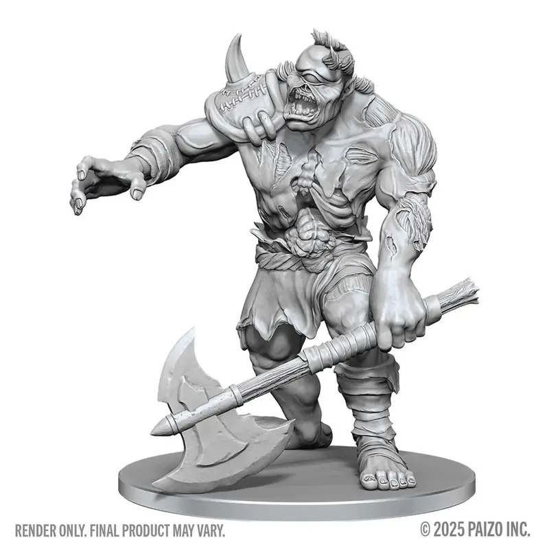 Dread Zombie Cyclops Pathfinder Deep Cuts RPG Miniatures