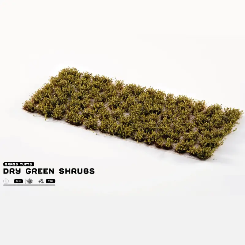Dry Green Shrubs - Gamers Grass