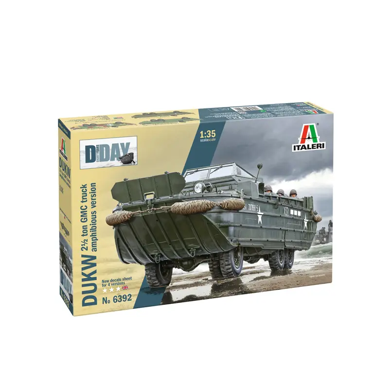 DUKW 2½ GMC Amphibious Truck - Italeri 1/35 Scale Model