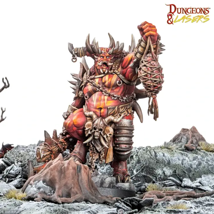 Dungeons and Lasers Baef the Horned Demon