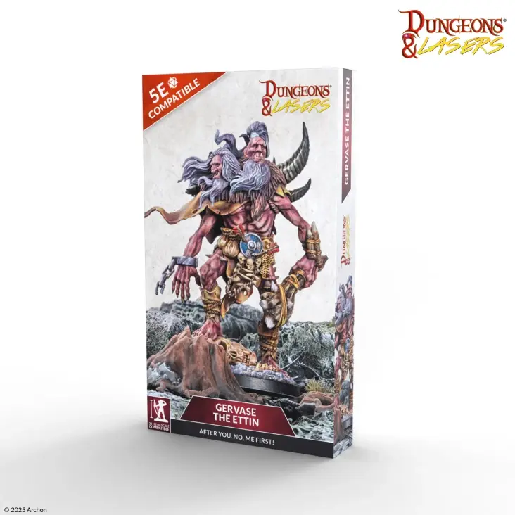 Dungeons and Lasers Gervase the Ettin