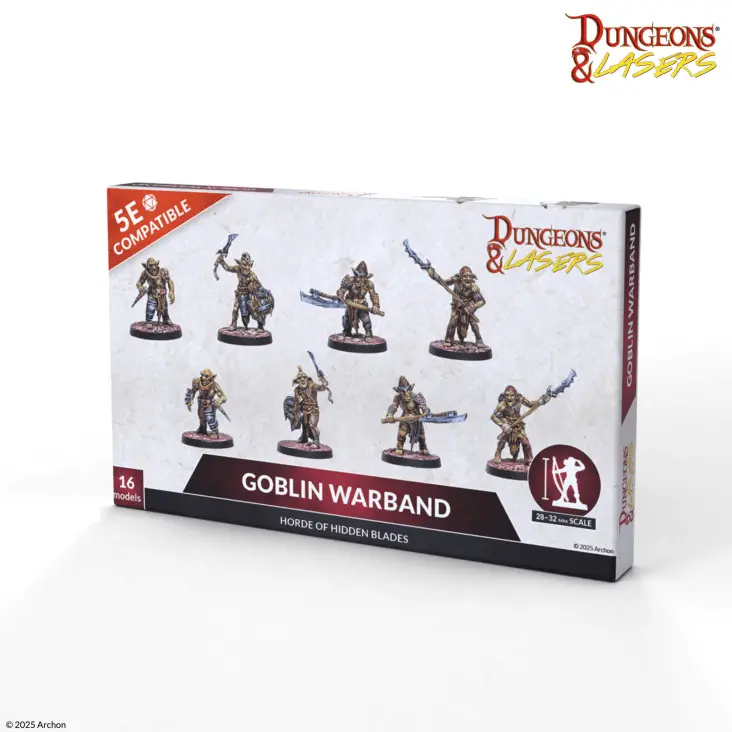 Dungeons and Lasers Goblin Warband