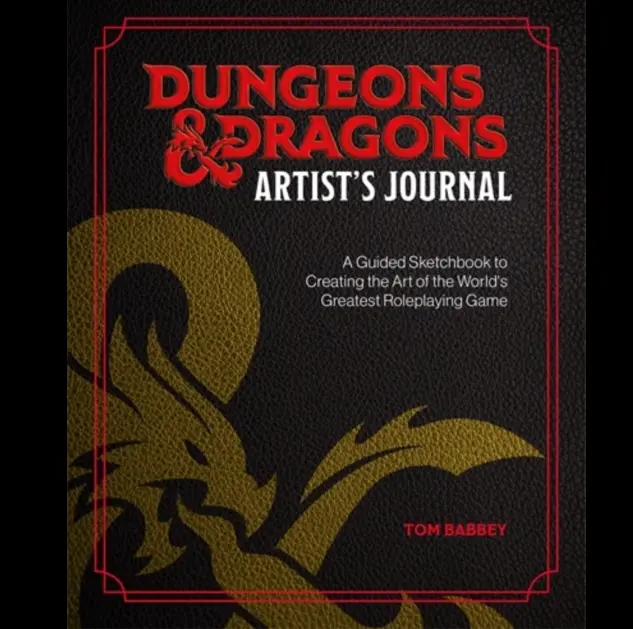 Dungeons & Dragons Artist's Journal Guided Sketchbook