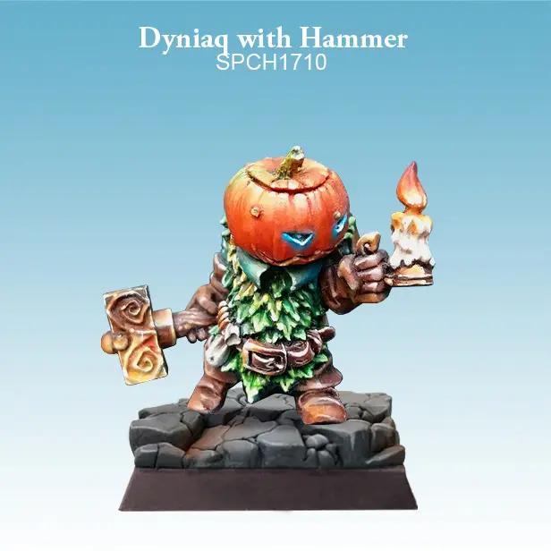 Dyniaq with Hammer - SpellCrow - SPCH1710