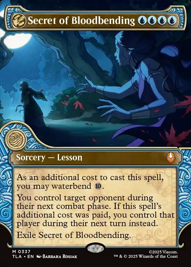 Elemental Frame Secret of Bloodbending Avatar The Last Airbender #337