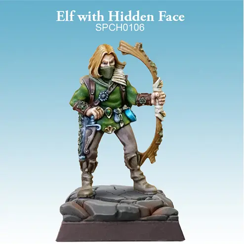 Elf with Hidden Face - SpellCrow - SPCH0106