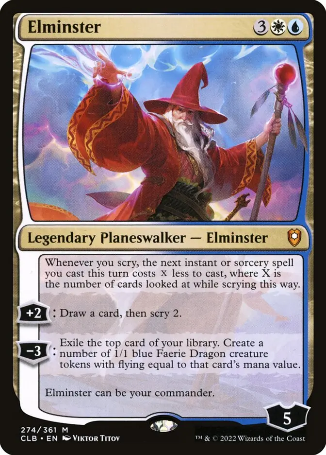 Elminster - Commander Legends #274