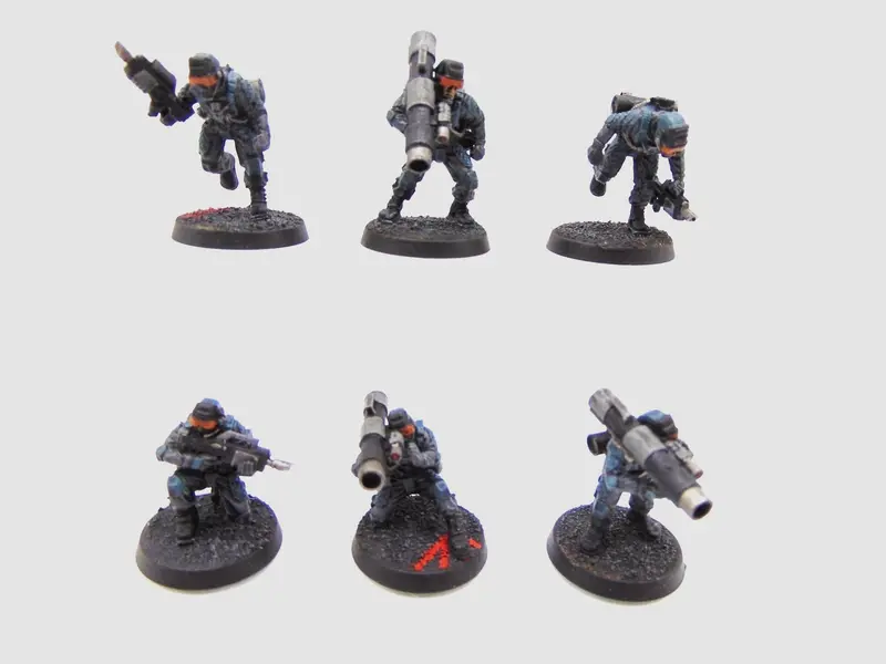 Elysian Drop Troopers Heavy Weapon Teams