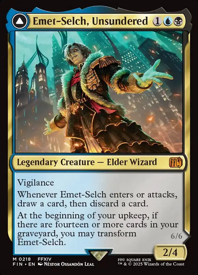 Emet-Selch, Unsundered // Hades, Sorcerer of Eld Final Fantasy #218