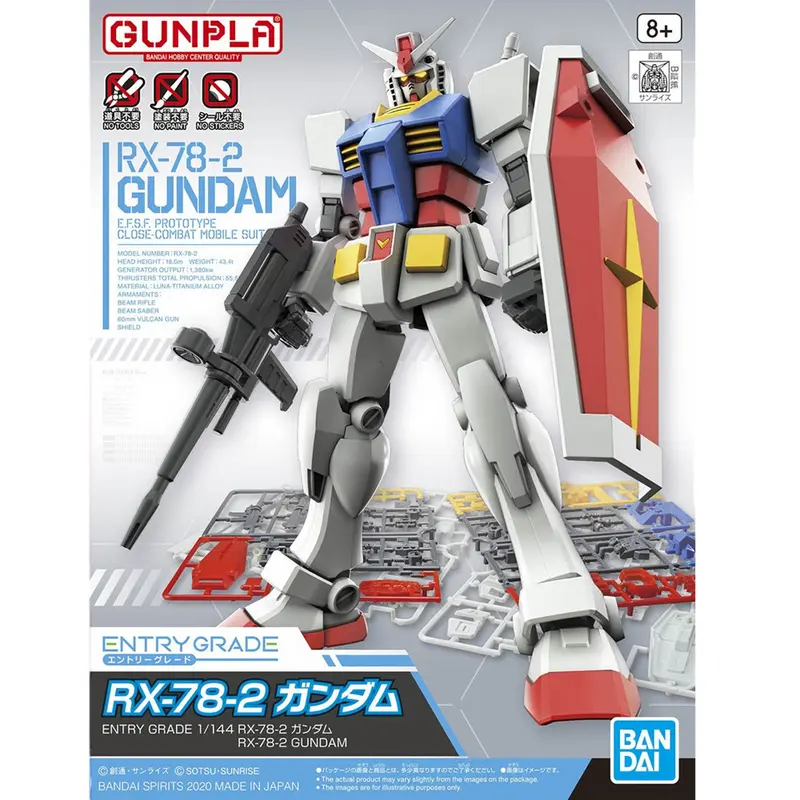 Entry Grade RX-78-2 Gundam - Bandai Gunpla
