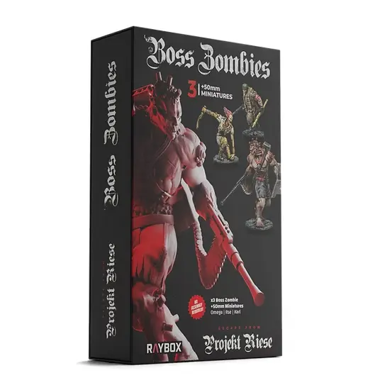 Escape from Projekt Riese Boss Zombies - Miniature Set