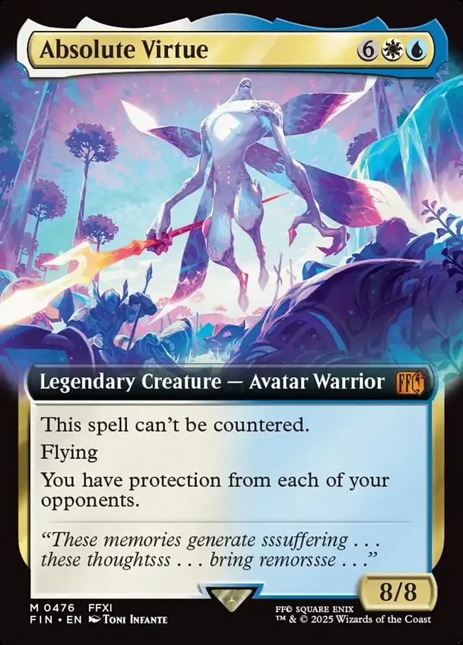 Extended Art Absolute Virtue Final Fantasy #476