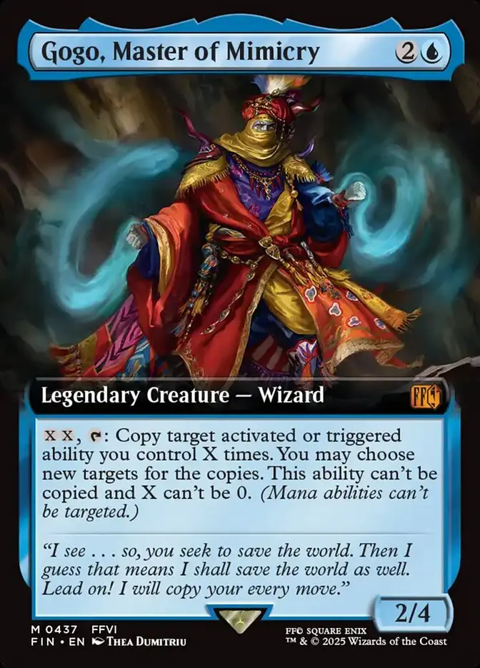 Extended Art Gogo, Master of Mimicry Final Fantasy #437