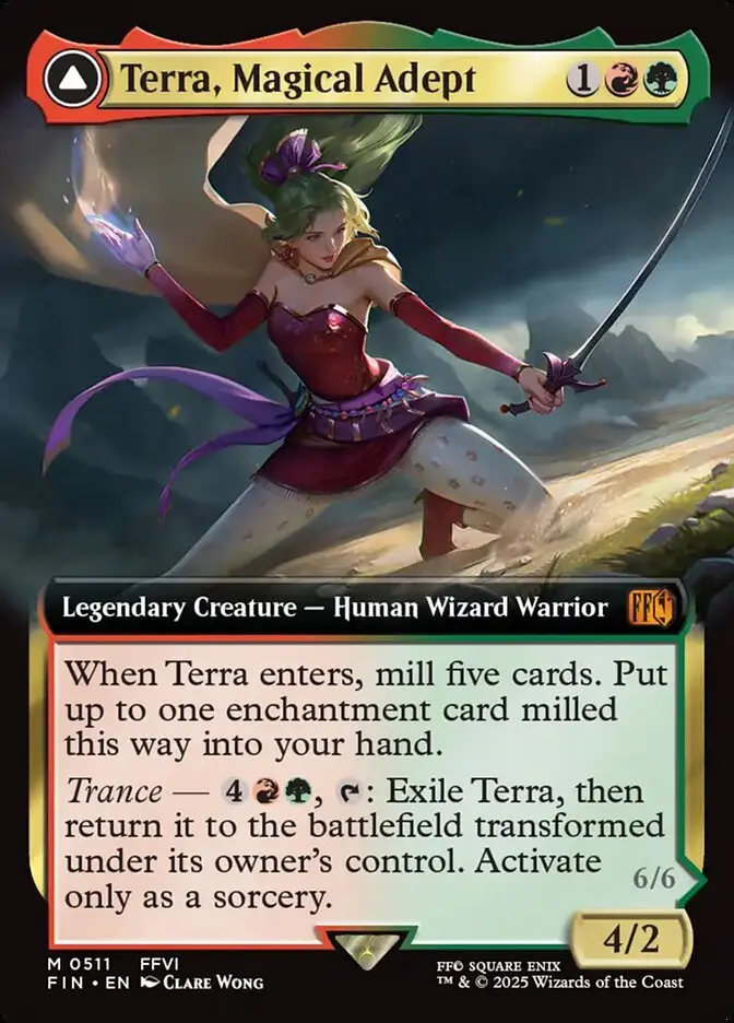 Extended Art Terra, Magical Adept // Esper Terra Final Fantasy #511
