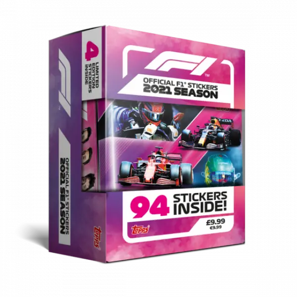 F1 Official 2021 Season Sticker Tin