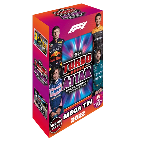 F1 Turbo Attax 2022 Mega Tins