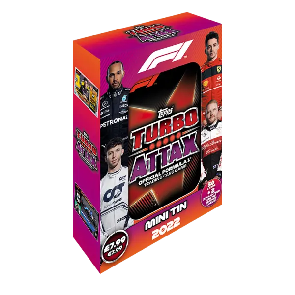 F1 Turbo Attax 2022 Mini Collector Tins