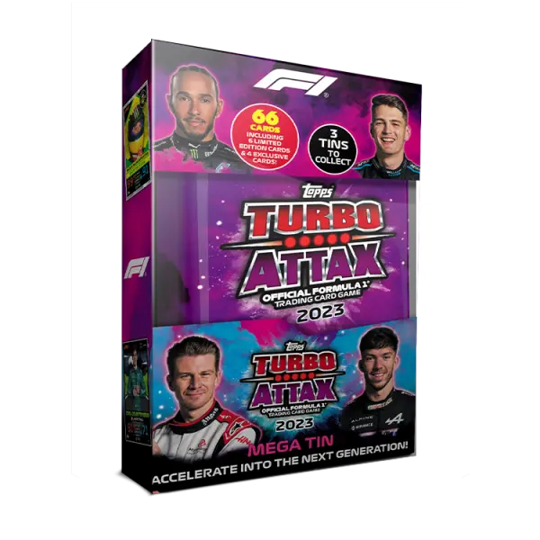 F1 Turbo Attax 2023 Mega Tin