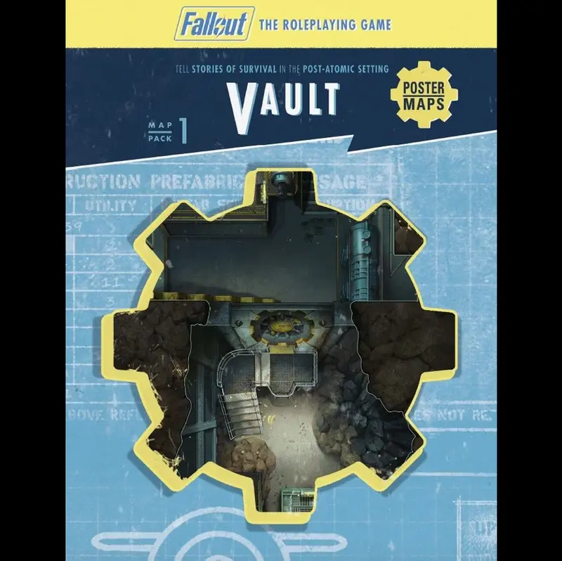 Fallout RPG Map Pack 1 - Vault