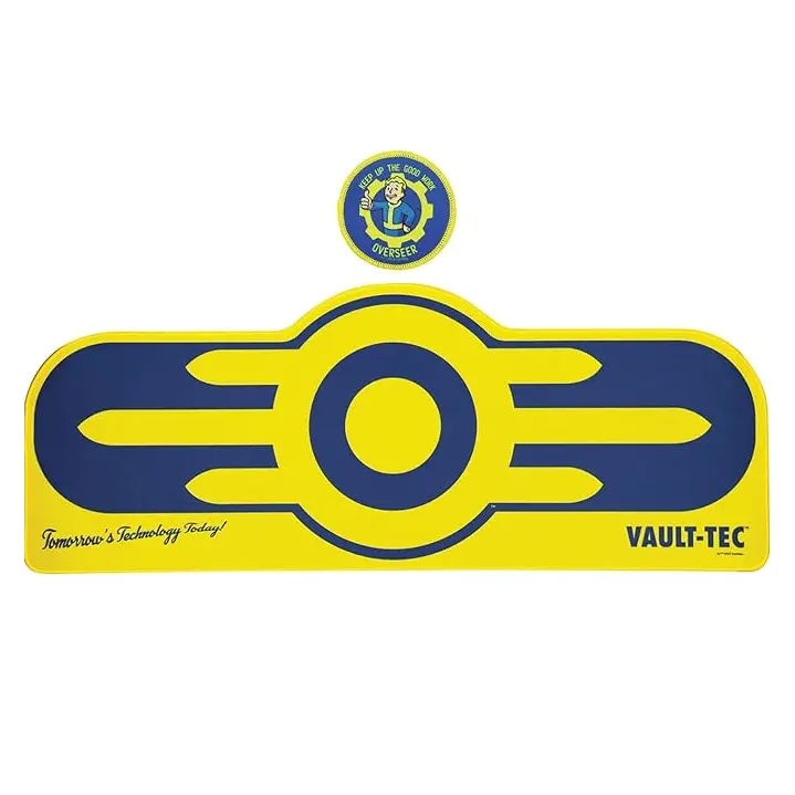 Fallout Vault-Tec Overseer Desk Pad and Coaster