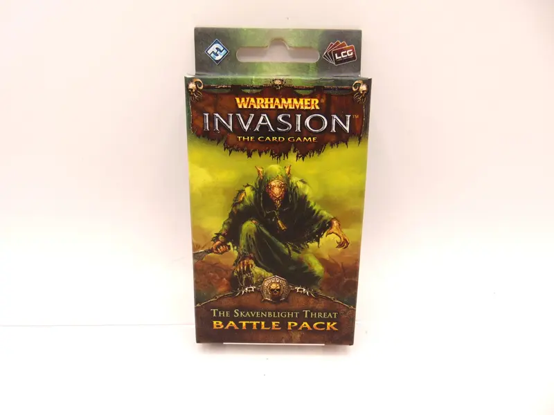 Fantasy Flight Games Warhammer Invasion The Skavenblight Threat Battle Pack