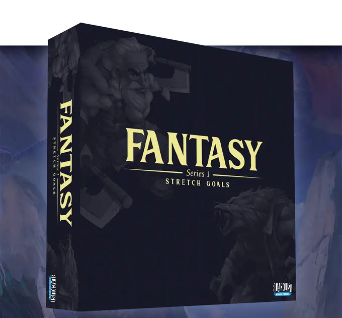 Fantasy Series 1 Stretch Goals RPG Miniatures (131 Models)