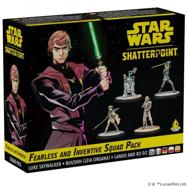 Fearless and Inventive (Jedi Luke Skywalker Squad Pack) - Star Wars