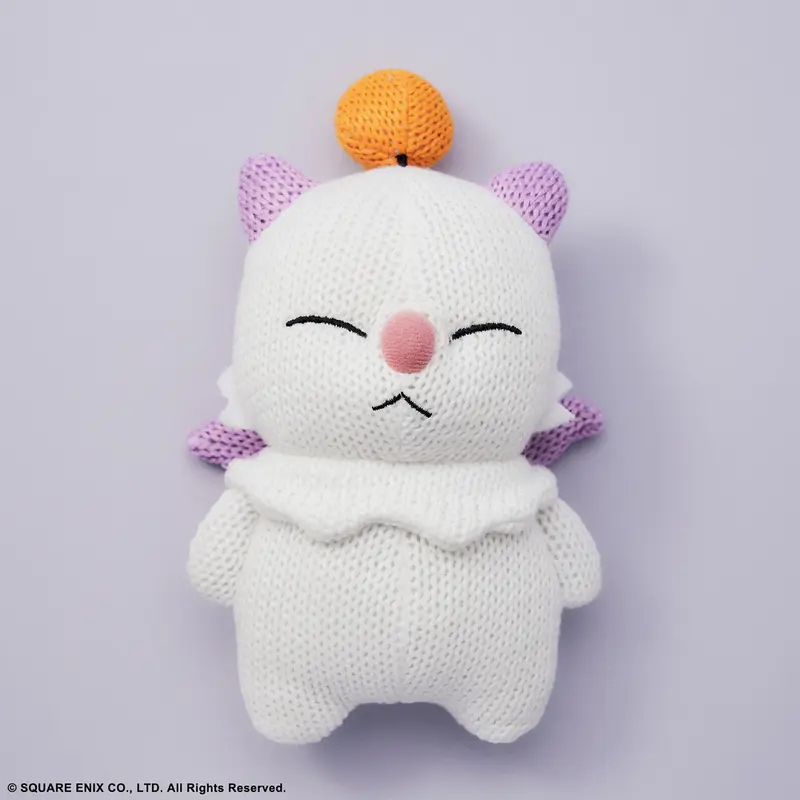 Final Fantasy Knitted Plush – Moogle