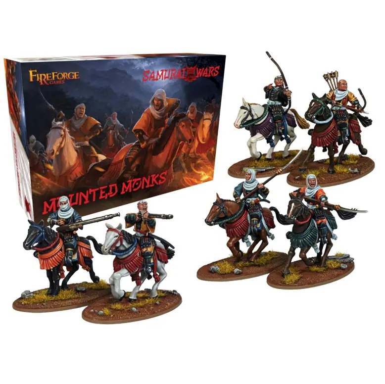 Fireforge Mounted Monks 28mm Wargaming Miniatures