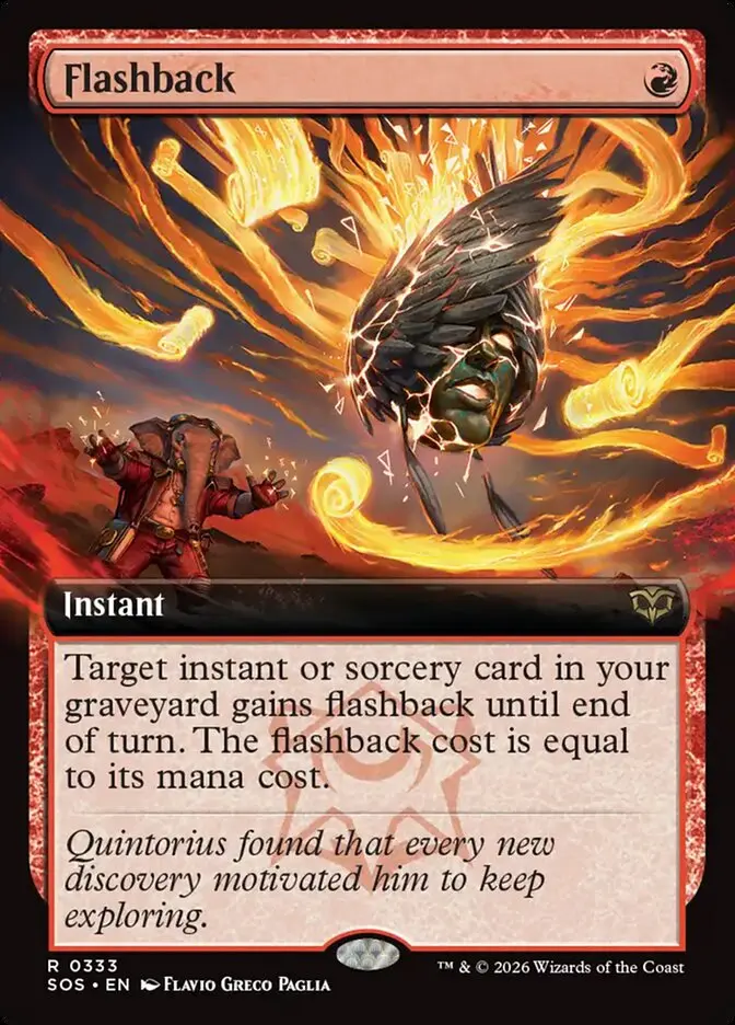 Flashback Secrets of Strixhaven Extended Art #333